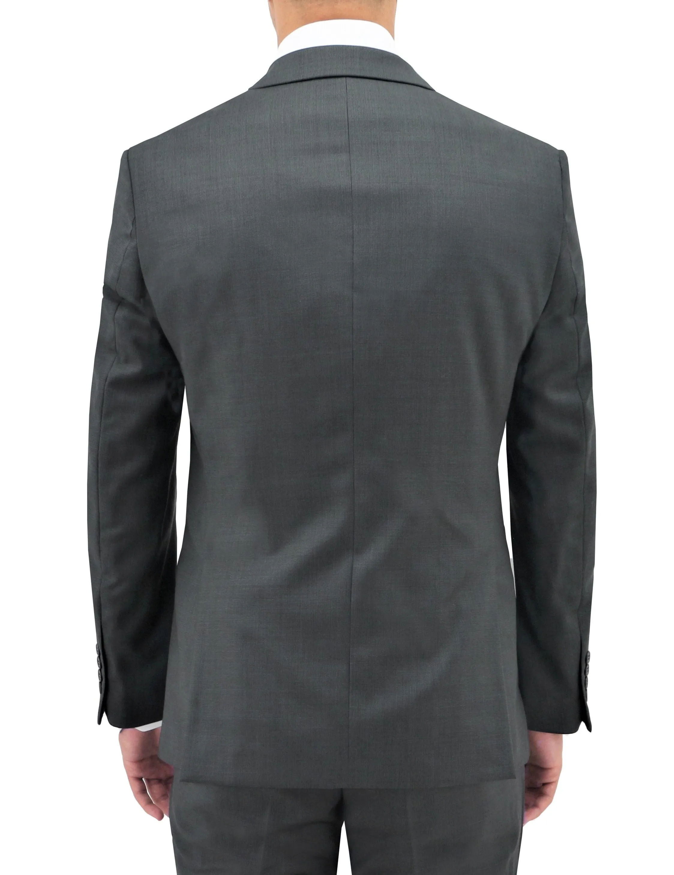 Michel 704 Grey Wool Suit Jacket