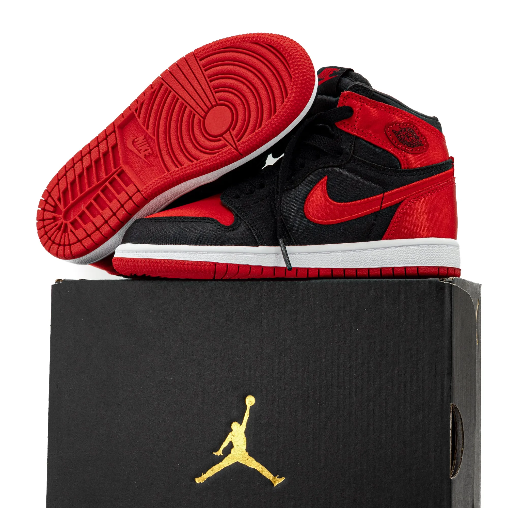 Nike Air Jordan 1 Retro High OG (PS) "Satin Bred" FD5304-061