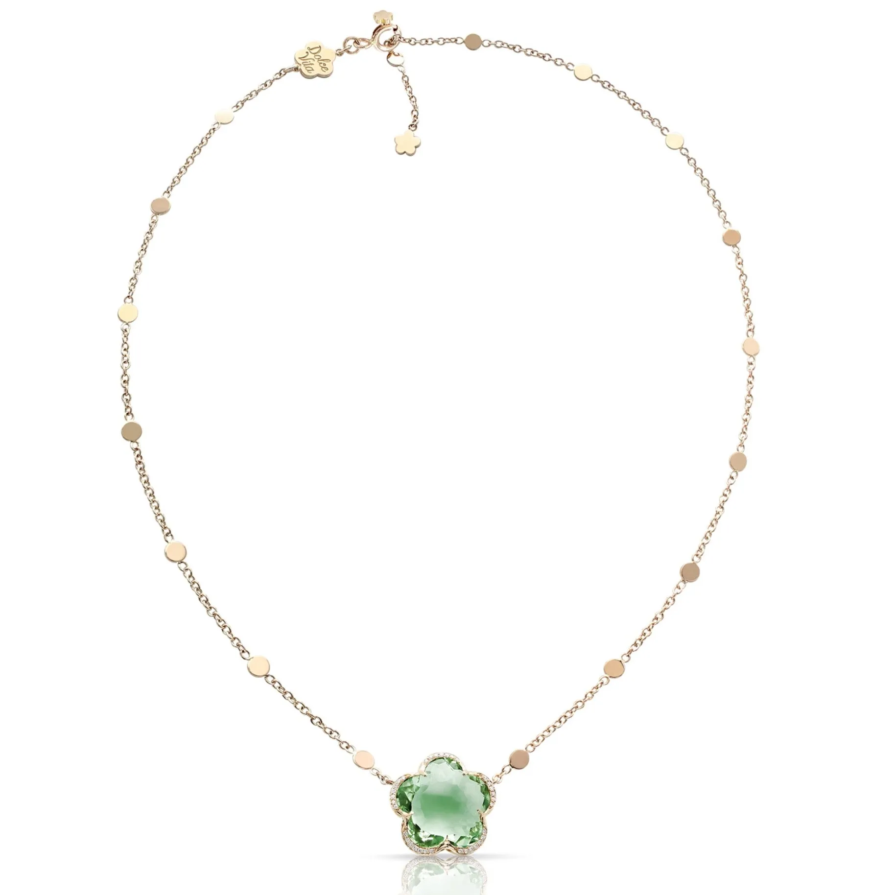 Pasquale Bruni - Bon Ton - Necklace, 18k Rose Gold, Prasiolite, and Diamonds