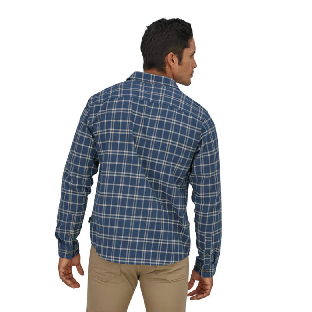 Patagonia Men's Long Sleeve Cotton in Conversion Lightweight Fjord Flannel Shirt - Past Season