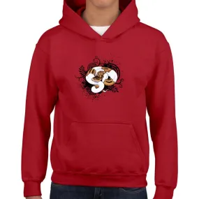 Pied Ball Python Youth Hoodie