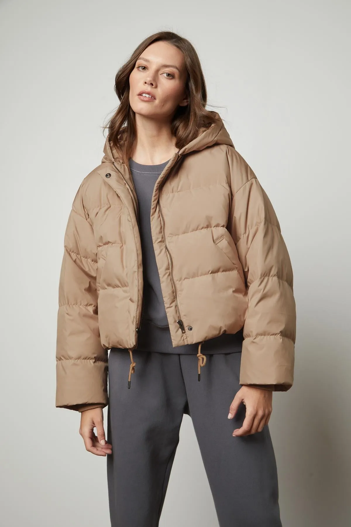 RAYLIN CROPPED PUFFER JACKET