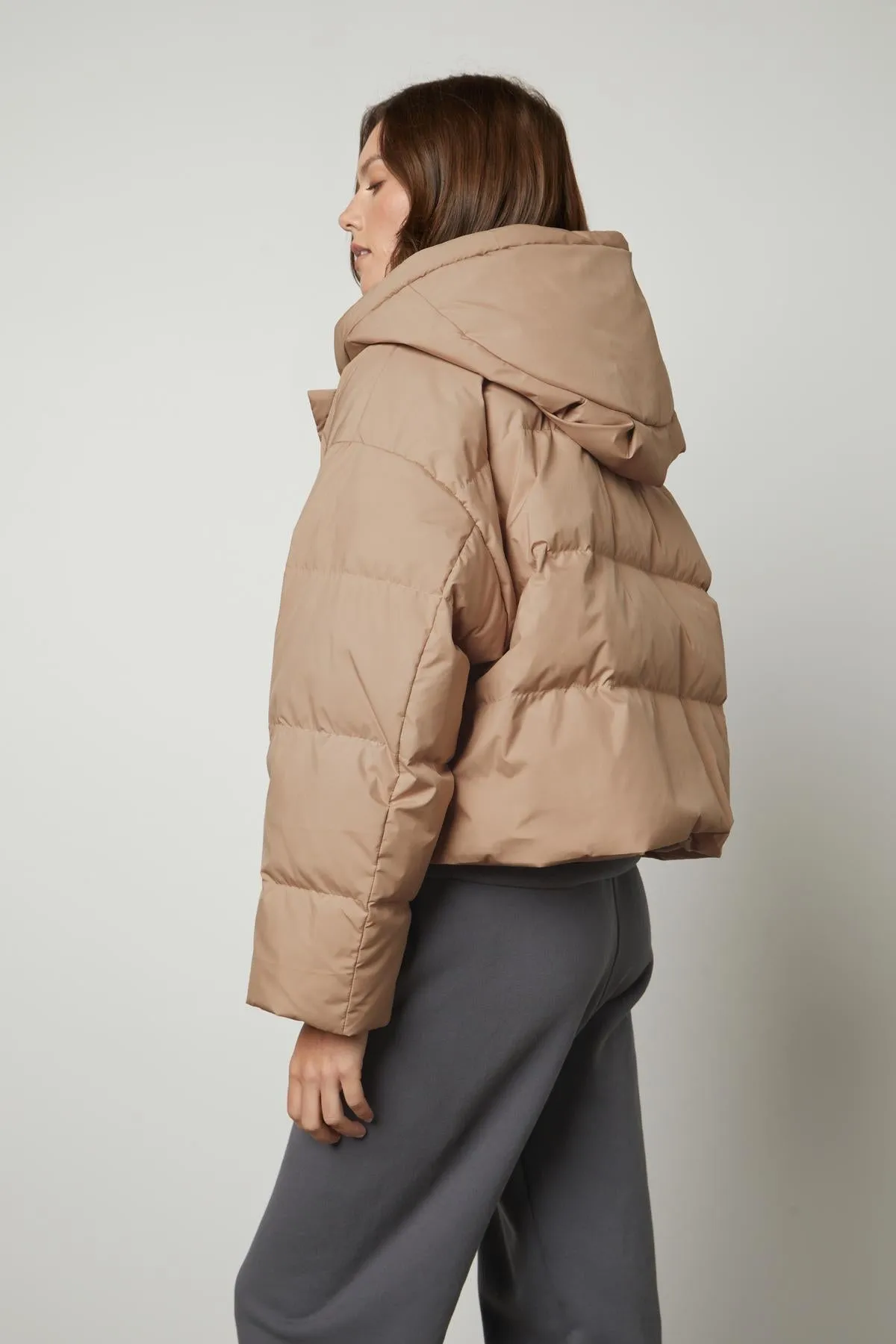 RAYLIN CROPPED PUFFER JACKET