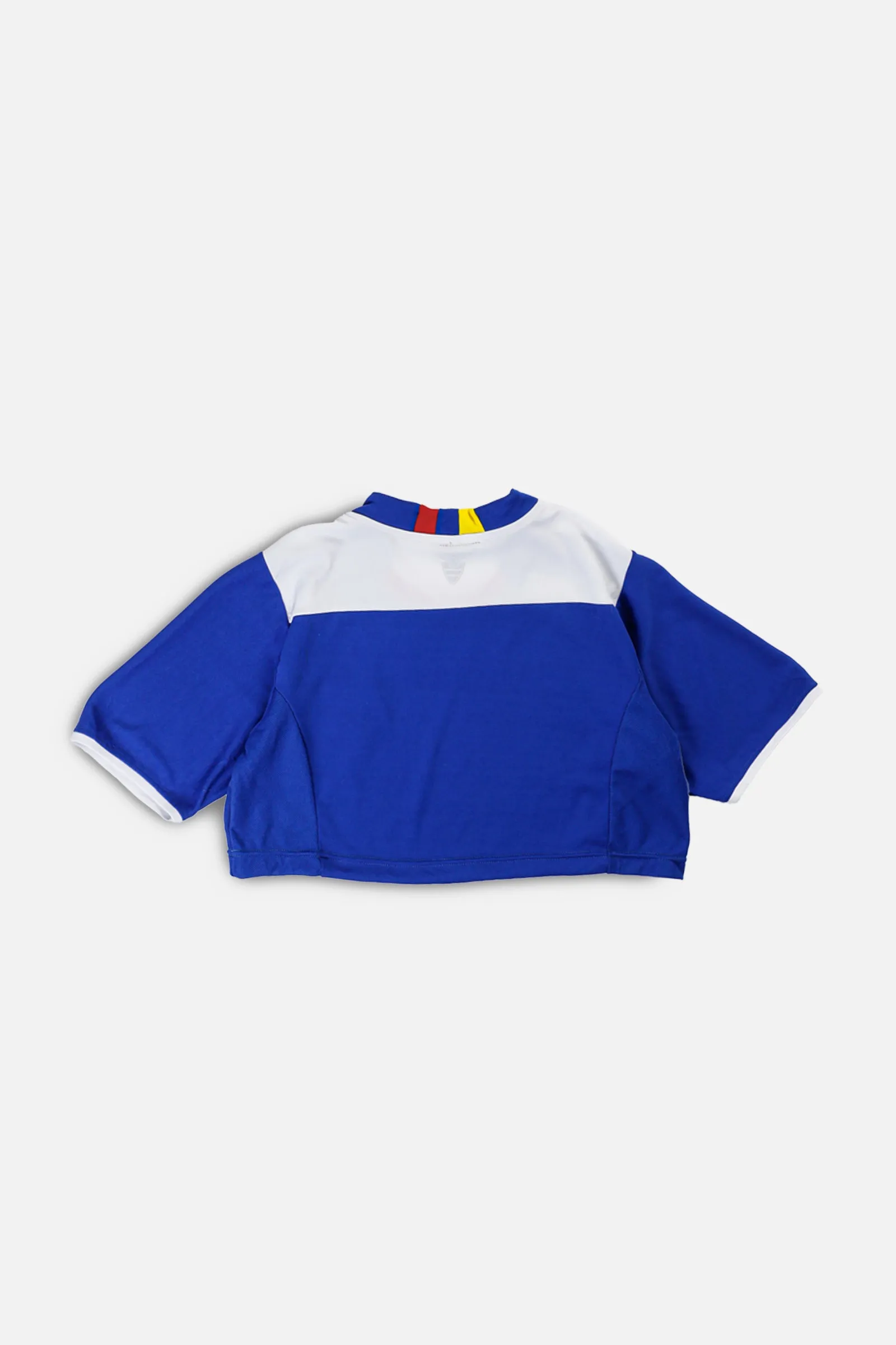 Rework Crop Ecuador Soccer Jersey - XS