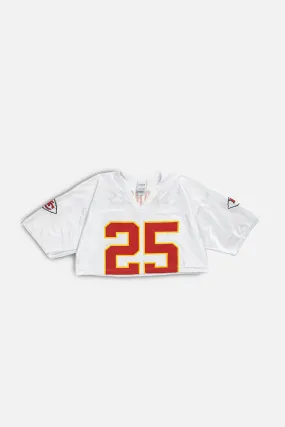 Rework Crop Kansas City Chiefs NFL Jersey - L