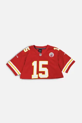 Rework Crop Kansas City Chiefs NFL Jersey - S