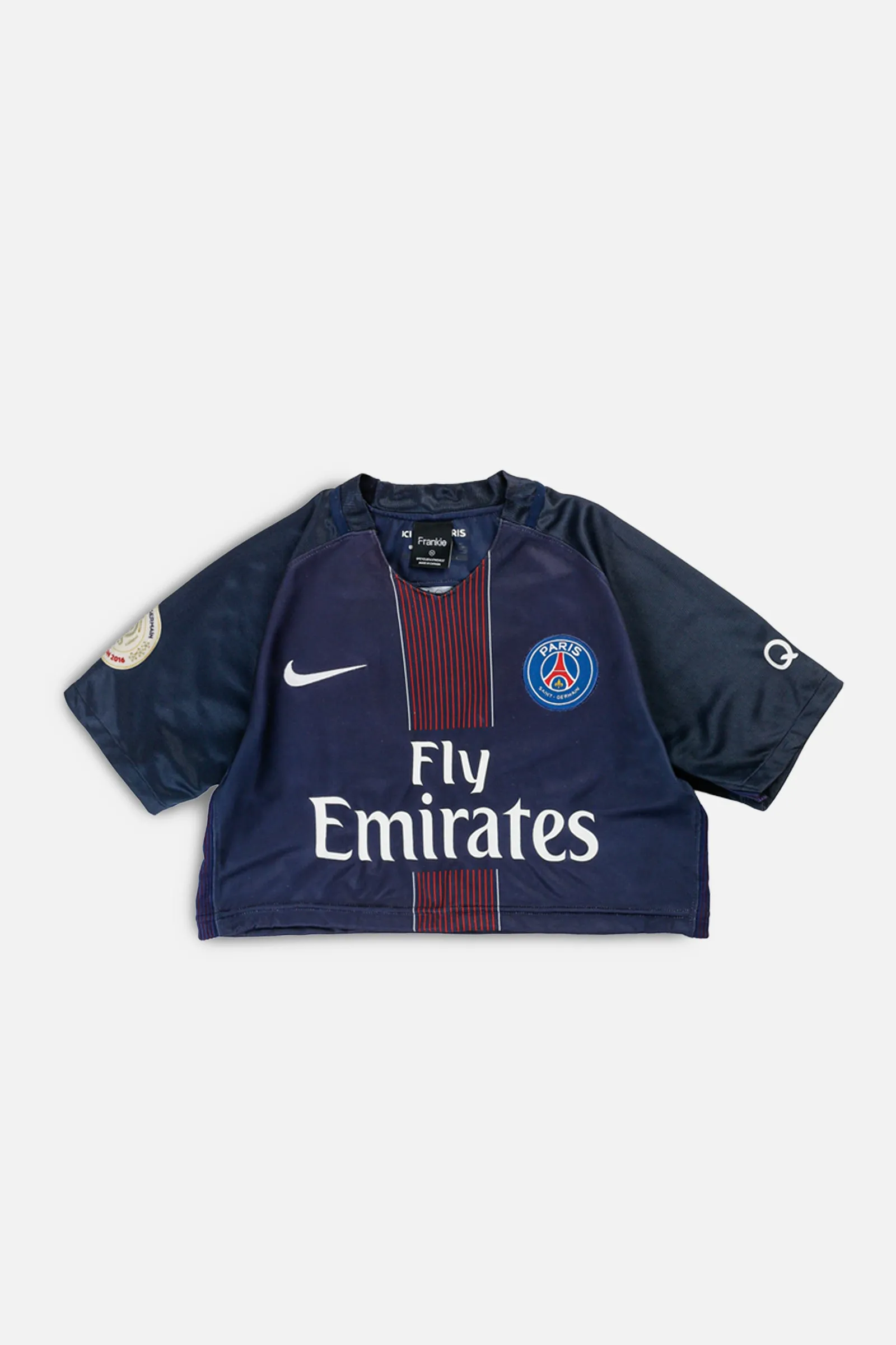 Rework Crop Paris Soccer Jersey - M