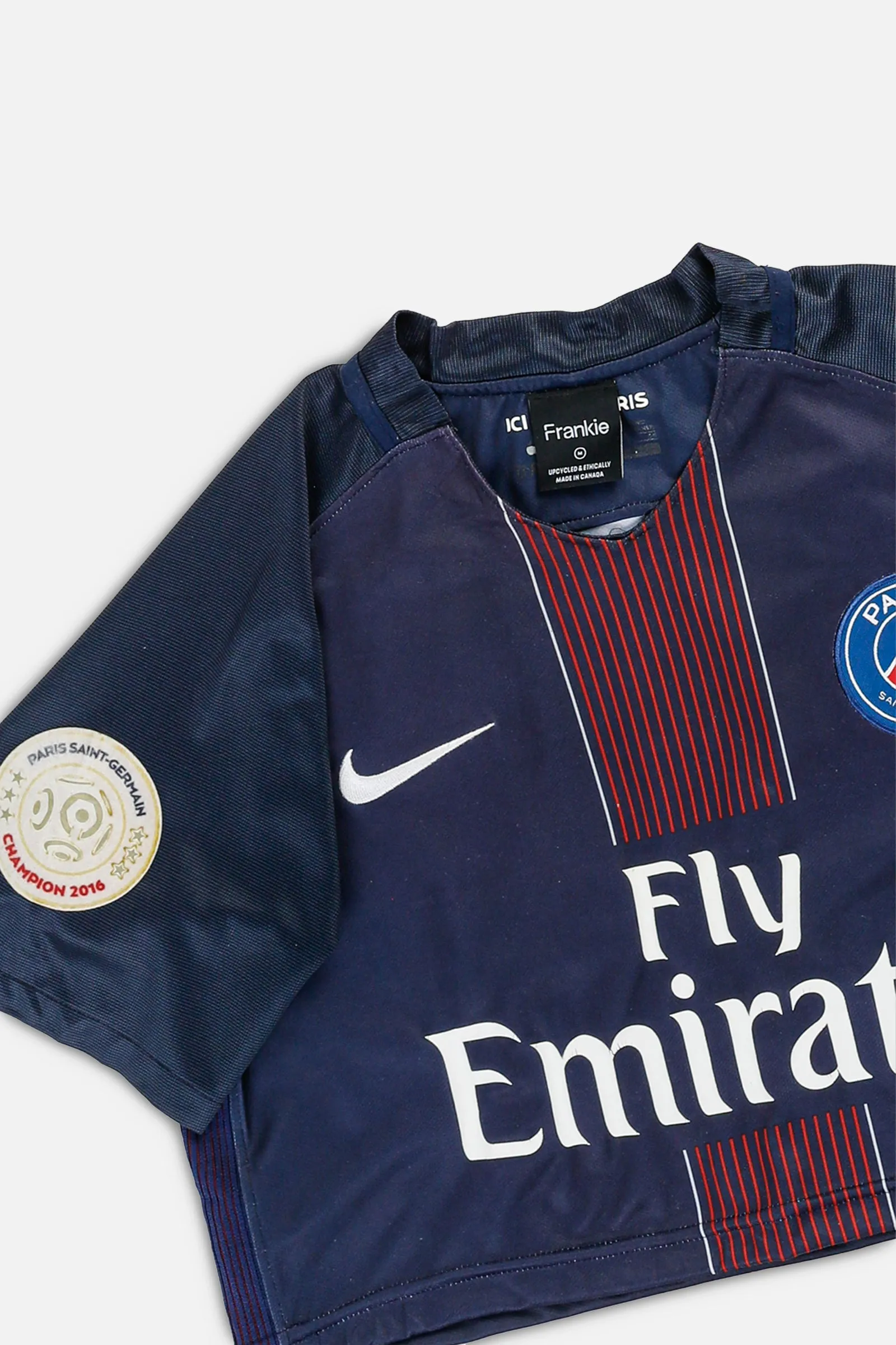 Rework Crop Paris Soccer Jersey - M