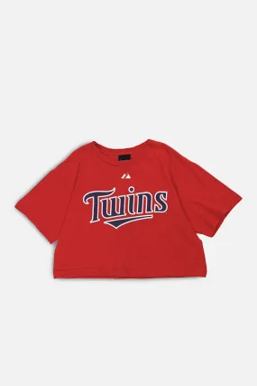 Rework Minnesota Twins MLB Crop Tee - S