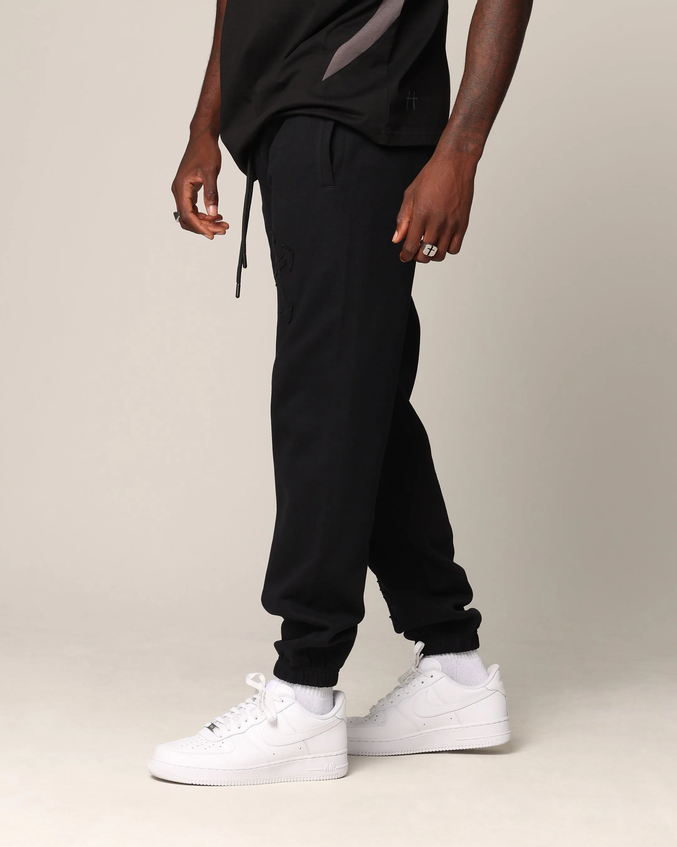 Saint Morta Sorrows Sweatpants Black