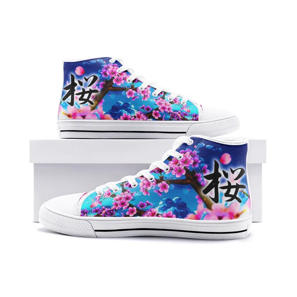 Sakura Flower High Tops