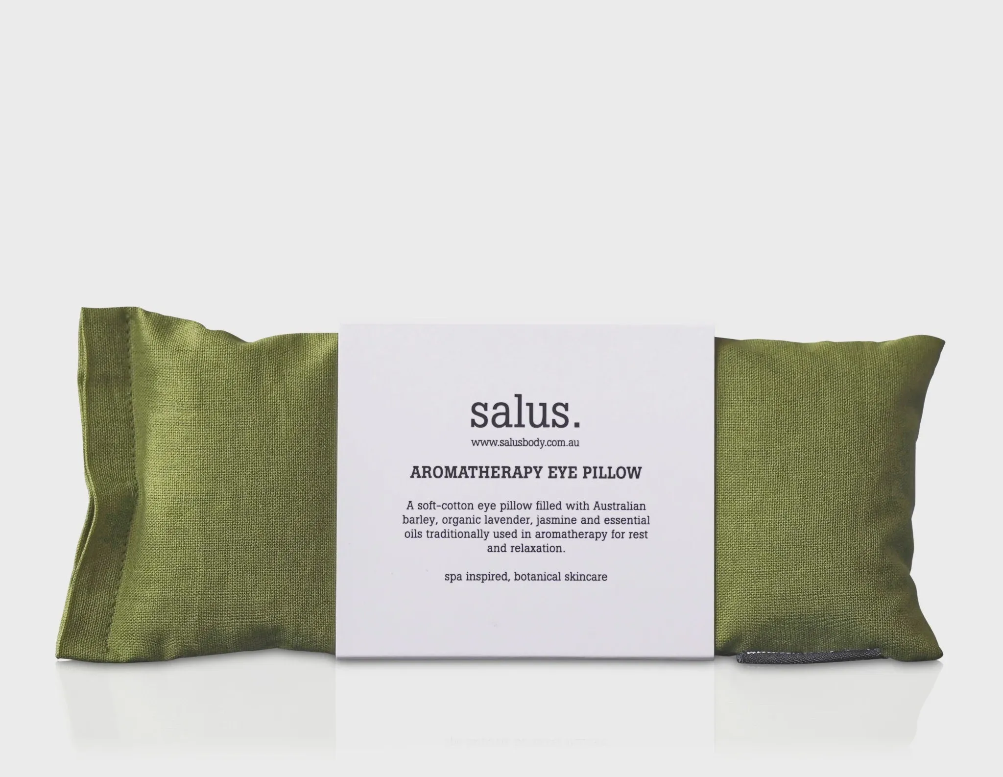 Salus Aromatherapy Eye Pillow Moss Green