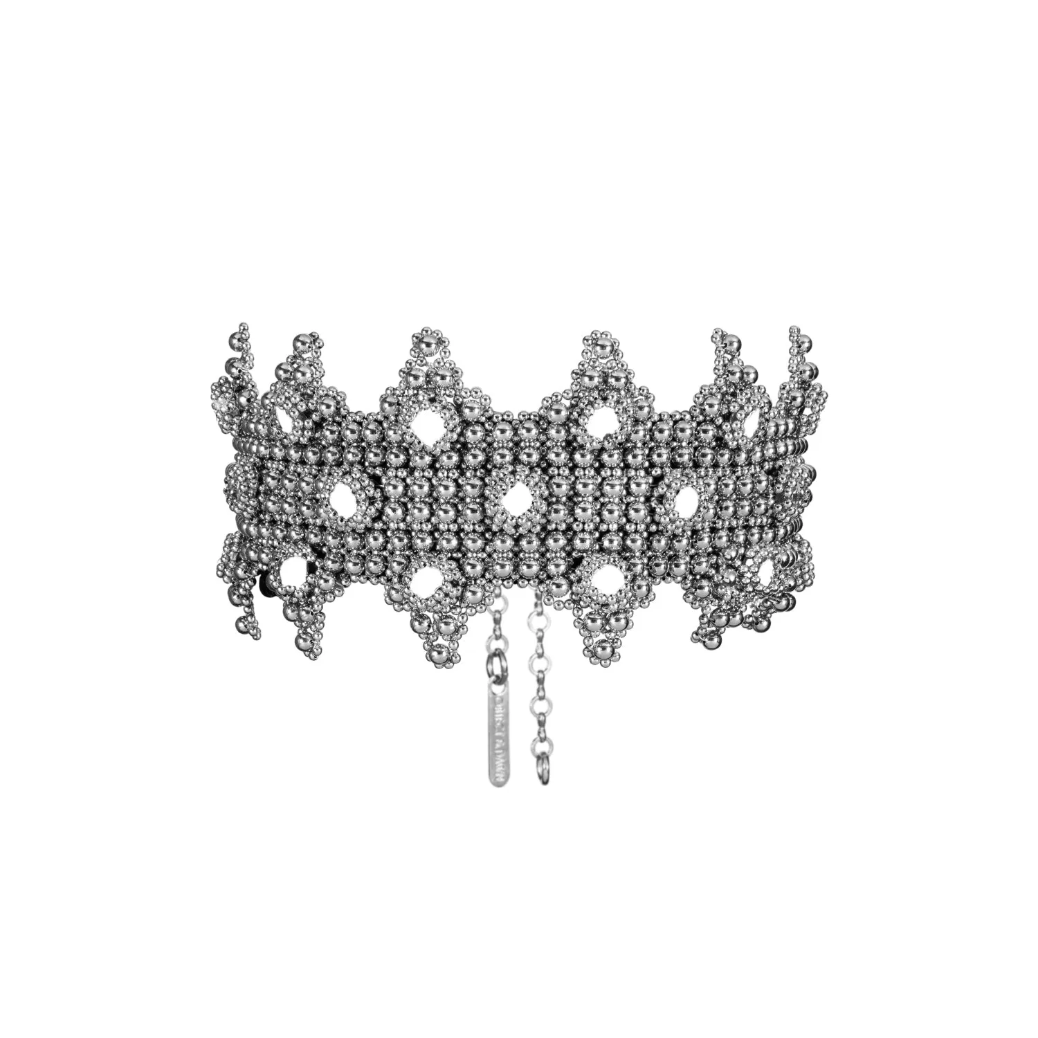 Sappho Crown in Silver with Reversible Clusters