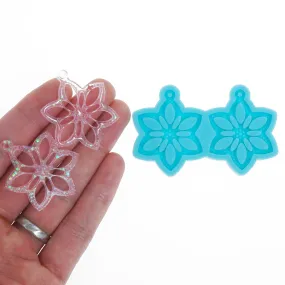 Silicone Flower Earring Mold Resin Earring Mold Resin Jewerly Earring Charm DIY Resin Earrings 10369760