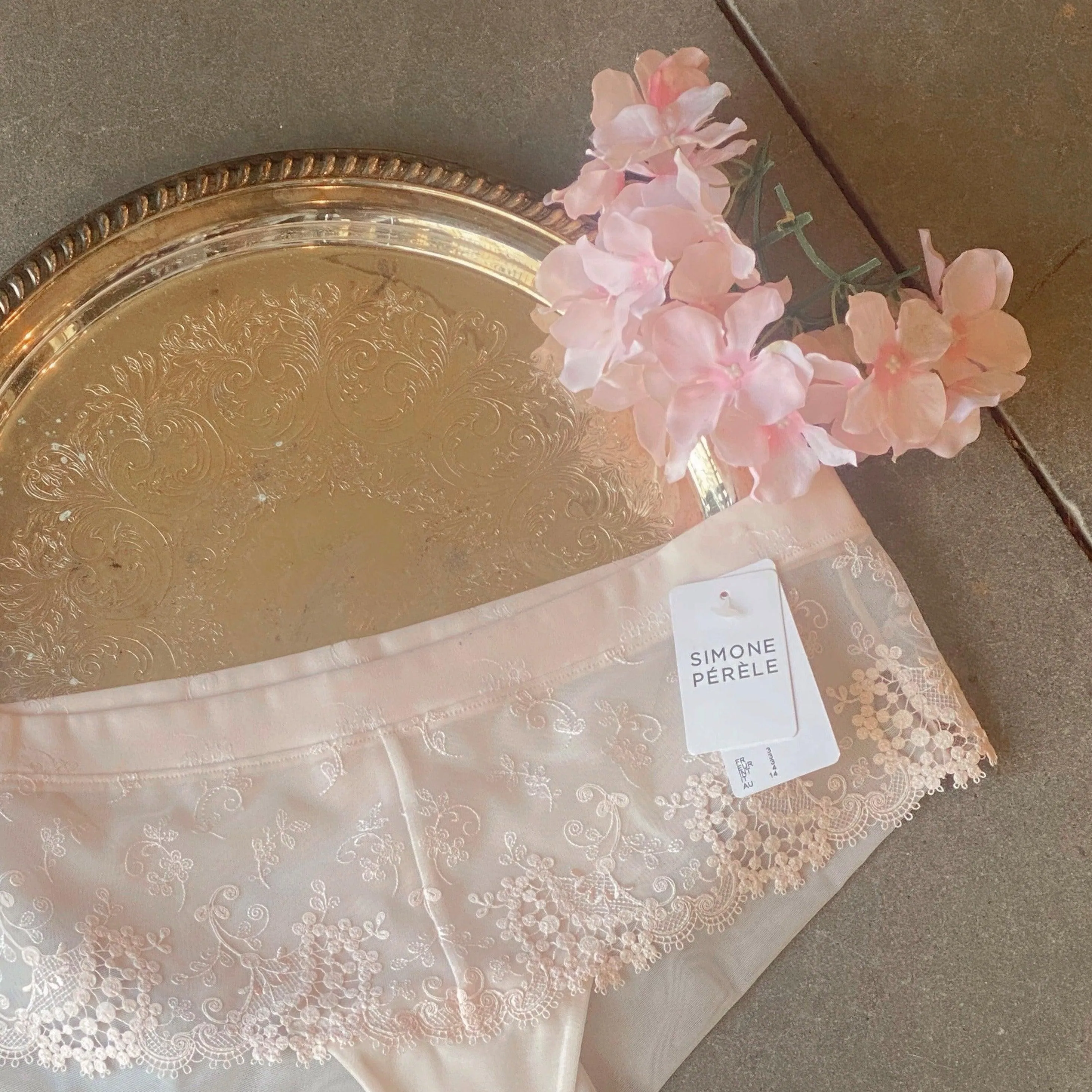 Simone Perele Wish Boyshort in Sakura Pink 12B630