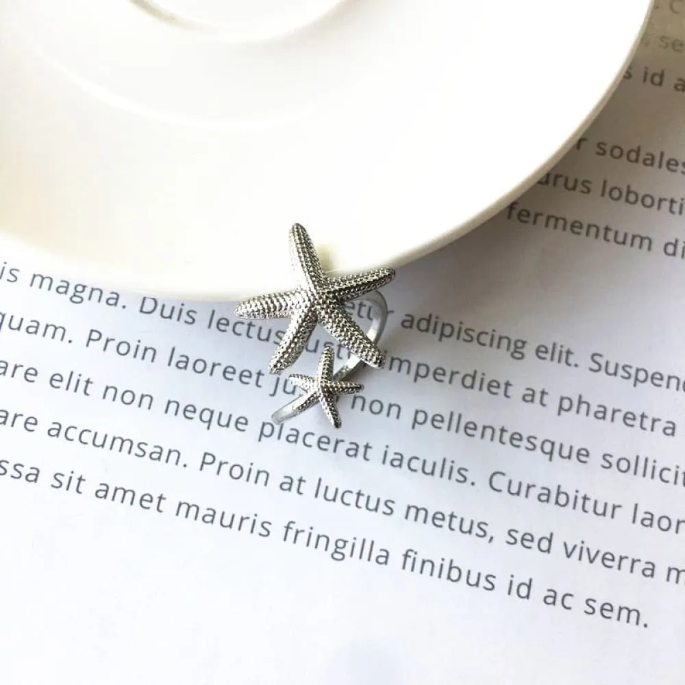 Starfish Ring Gold