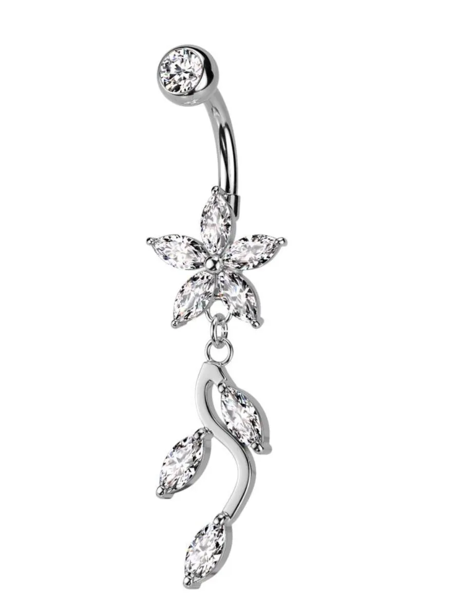 Stella Flower Belly Ring