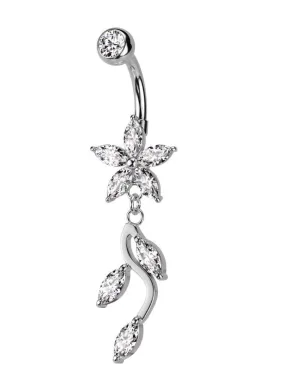 Stella Flower Belly Ring