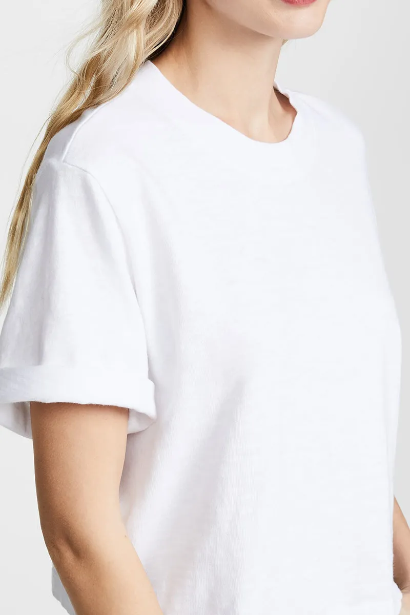 Tokyo Crop Tee - White