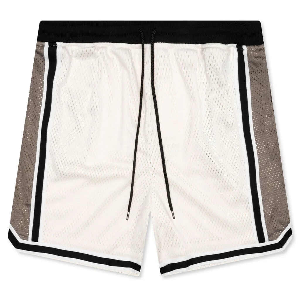 Vintage Game Shorts - Salt/Bark