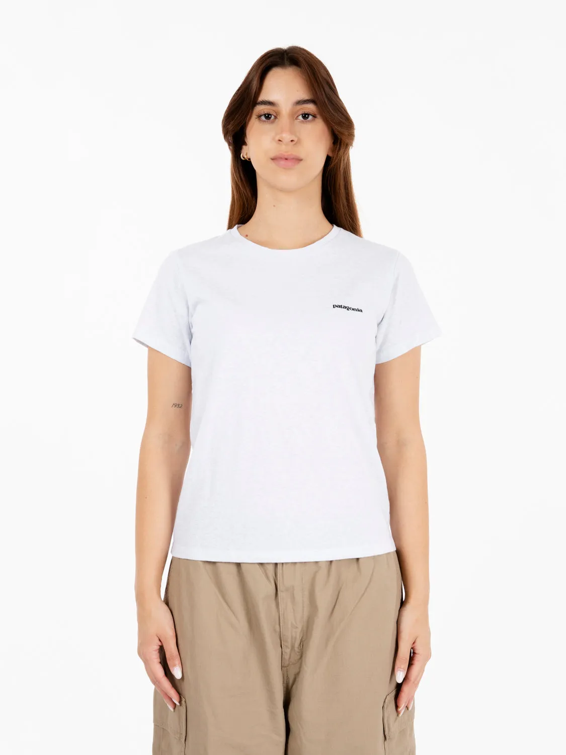 Women's P-6 Logo Responsibili-Tee white