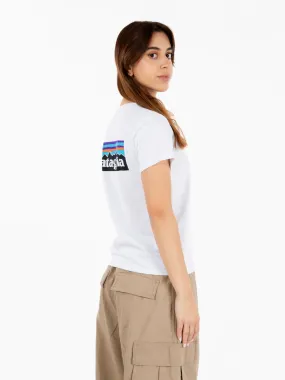 Women's P-6 Logo Responsibili-Tee white